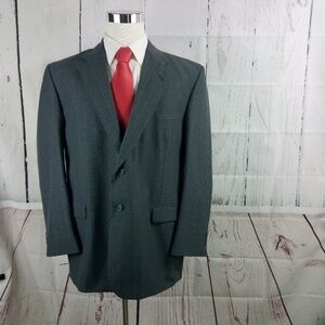 Towncraft 44R Gray Striped Suit Blazer Sports Coat